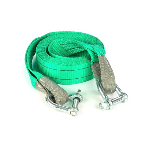 Premium Photo | Car tow rope isolated on white background