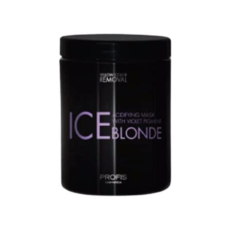 Masca No Yellow Pentru Par Blond Sau Decolorat Anti Galben Profis Ice Blonde 1000 Ml EMAG Ro