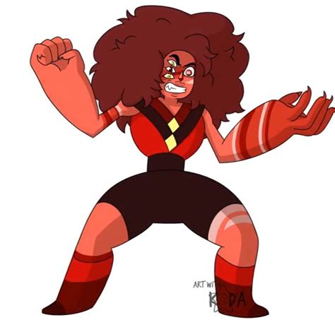 Jasper And Eyeball Ruby Fusion By Art With Koda Steven Universe