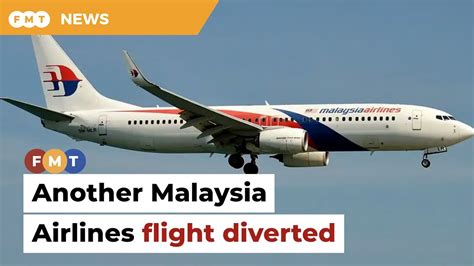 Seoul-bound Malaysia Airlines flight diverted - YouTube