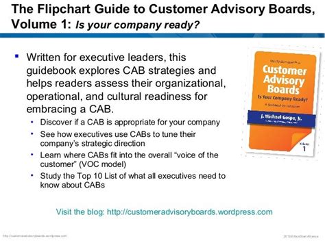 Customer Advisory Boards Best Practices