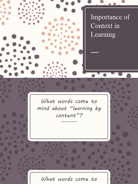learning  context