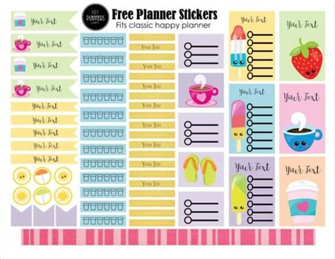 Free Happy Planner Printables | Customize Online & Print at Home