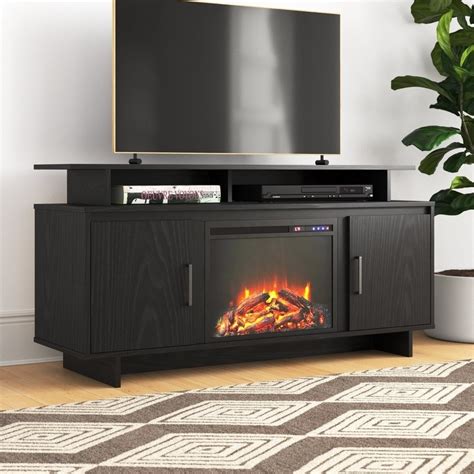 65 Inch Tv Stand With Fireplace Ideas On Foter