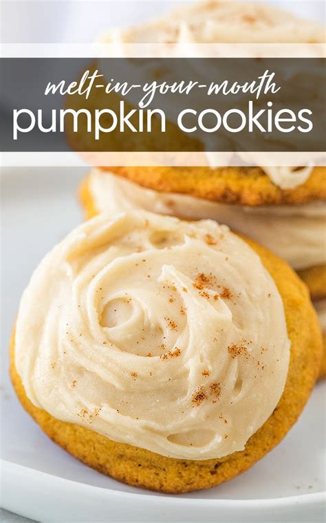 Melt In Your Mouth Pumpkin Cookies Best Pumpkin Cookies Recipe