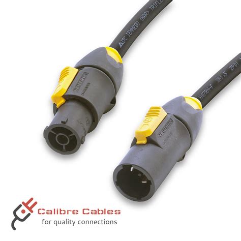 Neutrik Powercon True Extension Cable H Rn F Tough Rubber M To M