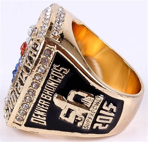 Peyton Manning Broncos High Quality Replica 2015 Super Bowl XLIX ...