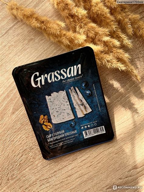 Сыр ООО "Бобровский сыродельный завод" Grassan Blue с голубой ...