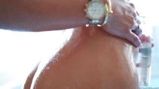 Ass Blessed Girl Abella Danger Thickly Slathers Herself In Oil Porn