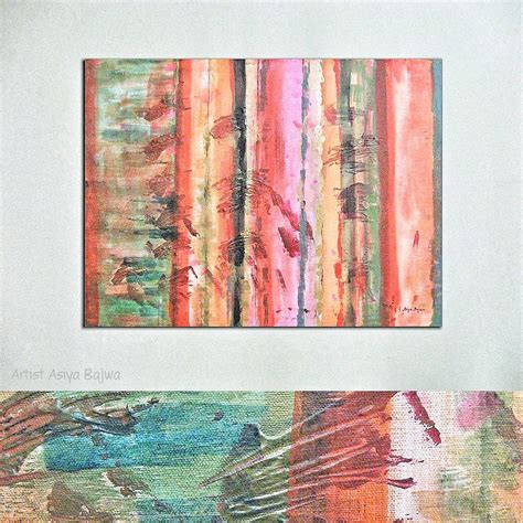 Wall Art Wall PAINTING Acrylic Abstract Decor Modern Abstract Art ...