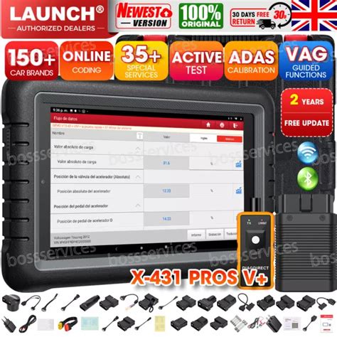 Launch X Pros V Pro Elite Car Diagnostic Scanner Key Coding