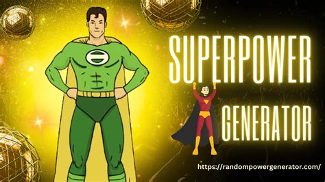 Random Superpower Generator - 1000+ Random Superpowers