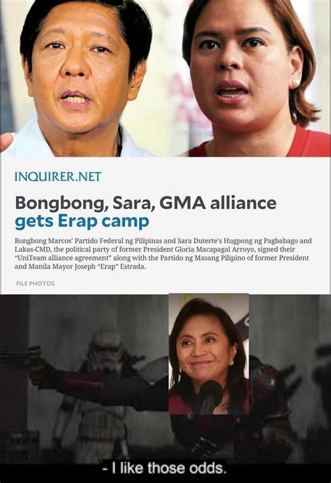 I like those odds. (political meme) : r/Philippines