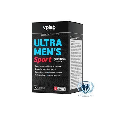 VPLab Ultra Men`s Sport 90kapl | gera kaina | Apolono papildai