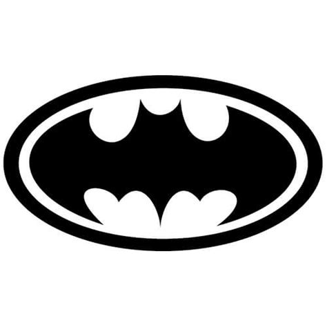 Batman Decal Sticker - BATMAN-LOGO-DECAL - Thriftysigns