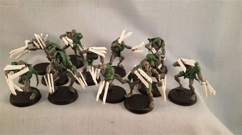 Brian Carlson Miniatures Necron Flayed Ones Conversion December On