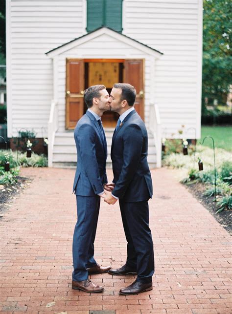 Intimate Elegant Same Sex Fall Wedding In North Carolina