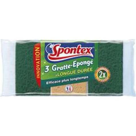 Spontex Grateponge Lduree X3 Cdiscount Au Quotidien