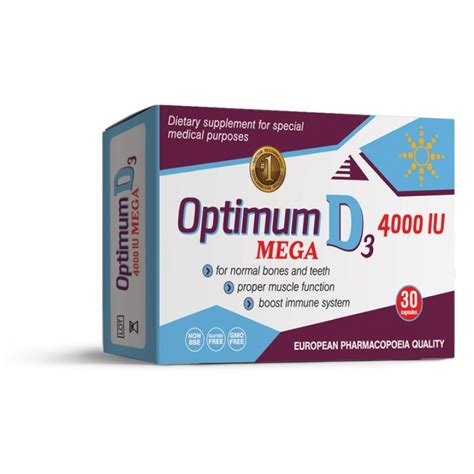 OPTIMUM D3 4000 IU MEGA 30 kapsula | Online prodaja farmaceutskih ...