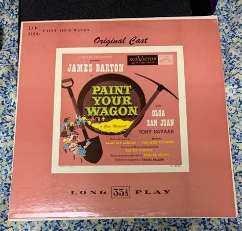 Paint Your Wagon 1951 Broadway recording Vinyl LP Album | Etsy