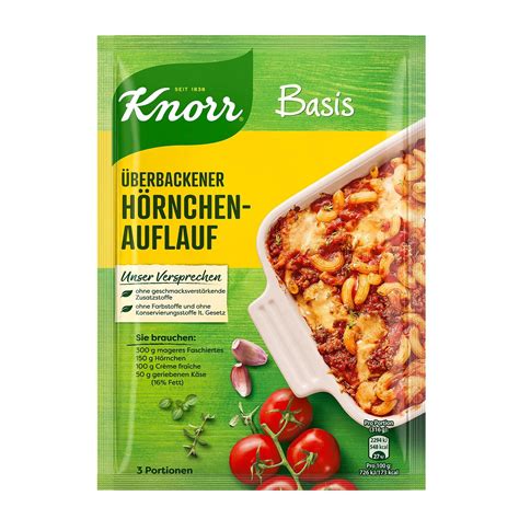 Knorr Basis für Überbackener Hörnchen Auflauf BILLA Online Shop