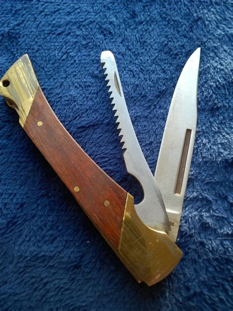 Pocket Knife Penknife Folding Knife Brass Gardening Knife Etsy