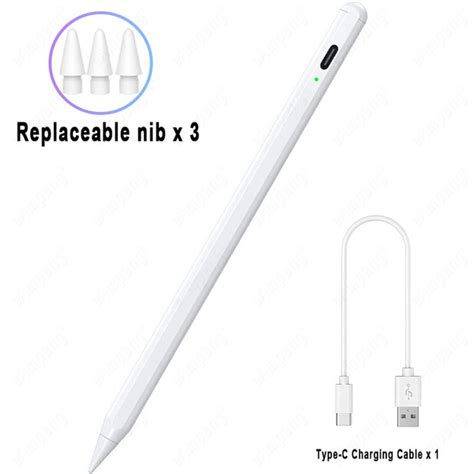 Стилус для iPad Pencil 2 iPad Pro 11 12,9 2021 2022 10,2 7, 8, 9, 10 ...