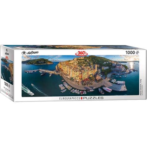 Comprar Puzzle Eurographics panorámico Porto Venere Italia 1000 piezas