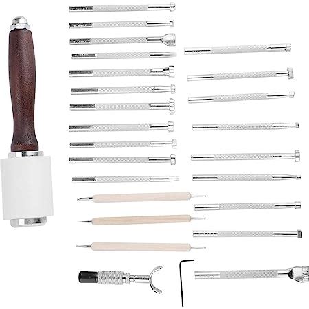 Kit De Gravure Sur Cuir Ensemble De Outils De Maroquinerie Pour