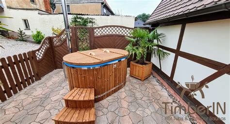 101 2 Person Hot Tub Wood Fired - TimberIN