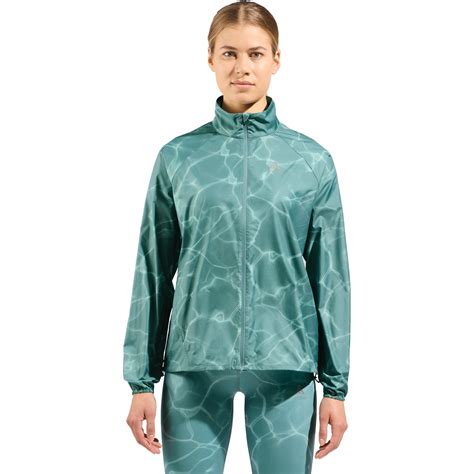 Odlo Active 365 Langarmshirt mit Naturfasern Damen - blue heron melange