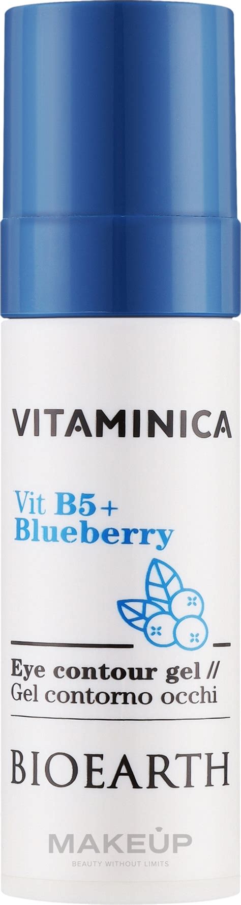 Eye Contour Gel Bioearth Vitaminica Vit B5 Blueberry Eye Contour