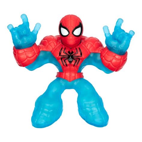 Heroes of Goo Jit Zu Marvel Glow Surge Spider-Man Hero Pack - Character ...