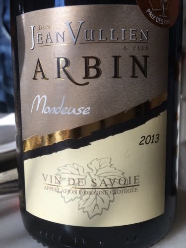 Jean Vullien Fils Arbin Mondeuse Vivino US