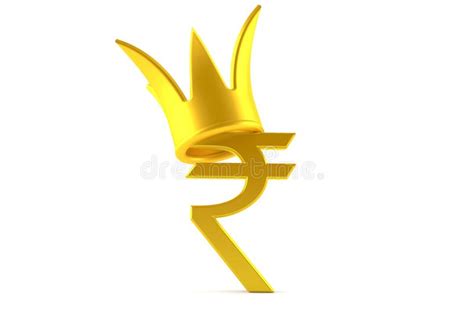 Rupie Gold Symbol Stock Vector Illustration Of Coins