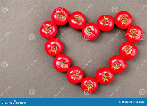 Tomato Heart Stock Image Image Of Food Heart Vegetables 48082595