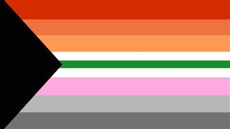 Lesbian Demiromantic Demigirl Flag By 1esbeanie On Deviantart