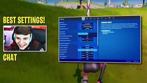 Clix Shows His New Pro Settings In Fortnite Fortnite Chapter 2 Season