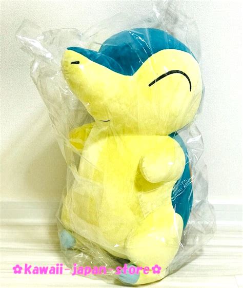 Pokemon Center Original Plush Doll Life Size Cyndaquil W Paper Tag 19 6