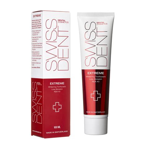 Зубная паста SWISSDENT Extreme отбеливающая | отзывы