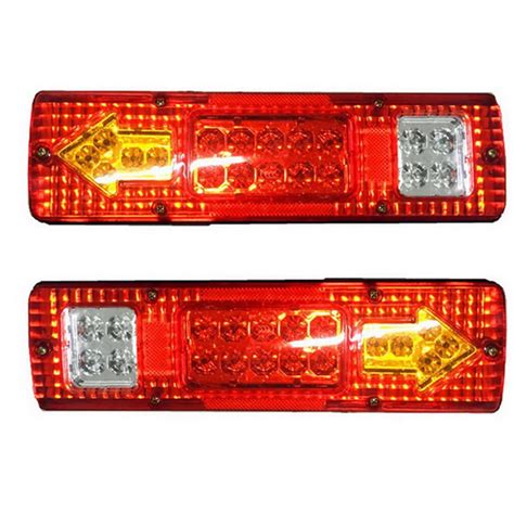 Truck Trailer Caravan Van Rear Lamp Car Led Rear Lights 12 24V Tail ...