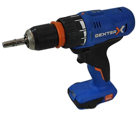 Wiertarko - wkrętarka DEXTER 20VSD2-35RC.1A (20VSD2-35RC) • Cena ...