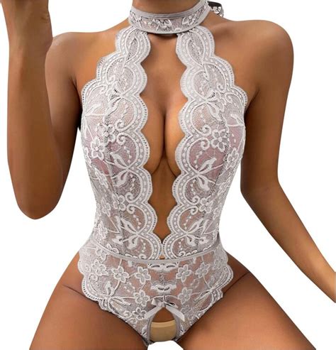 KSAza Skin Tight One Piece For Sexy Lingerie For Women Naughty Lace Lingerie Set For Women Baby