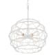 Westinghouse White Sierra Light Wide Globe Chandelier