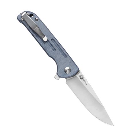 Kizer Justice Liner Lock Knife Blue Denim Micarta - V4543N3 ...