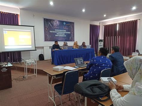 Kegiatan Monitoring Dan Evaluasi Monev Internal Penelitian Dan Pengabdian Kepada Masyarakat