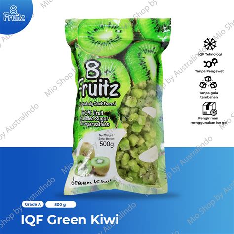 Jual Fruitz Frozen Kiwi Diced Beku Gr Shopee Indonesia