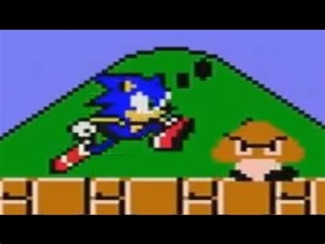 Sonic In Super Mario Bros Sonic Boll Youtube