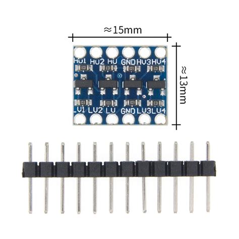 4 Channel IIC I2C Logic Level Converter Bi Directional Module 5V To 3