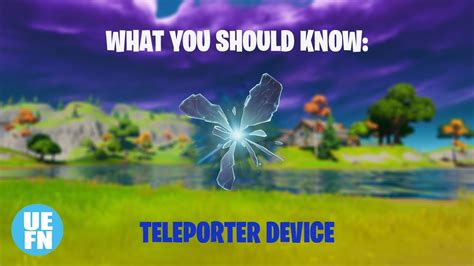 Teleporter Device Everything You Should Know Uefn Creative 20